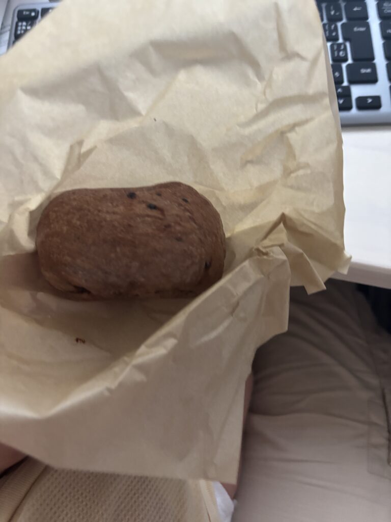 MAHALO BAGELで購入したチョコベーグル