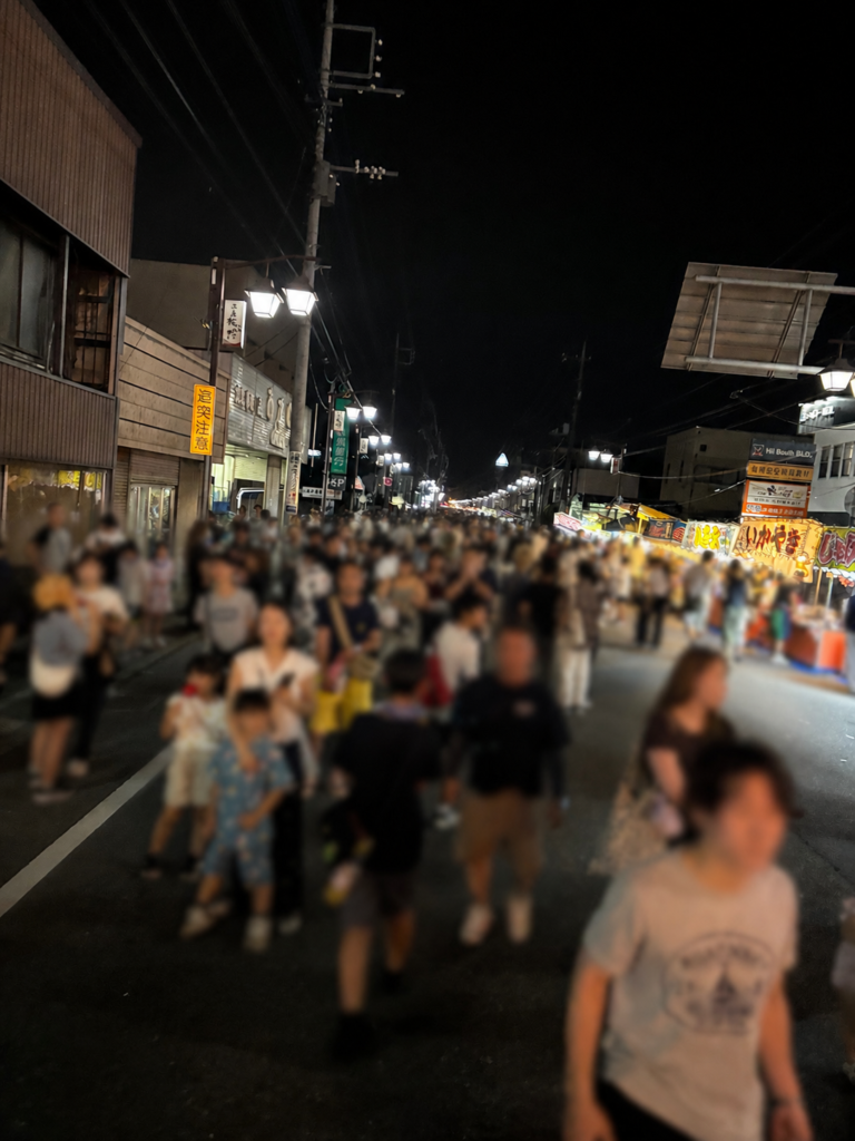 ねぷた祭り 屋台の写真