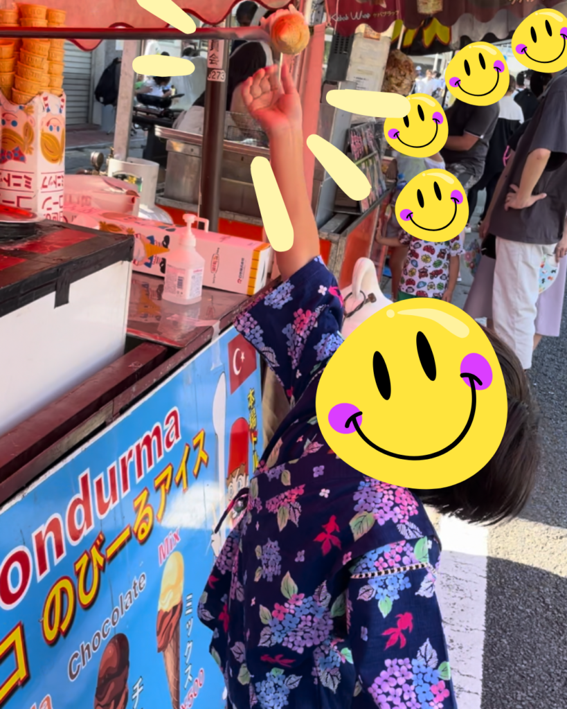 トルコアイス　おおたまつり