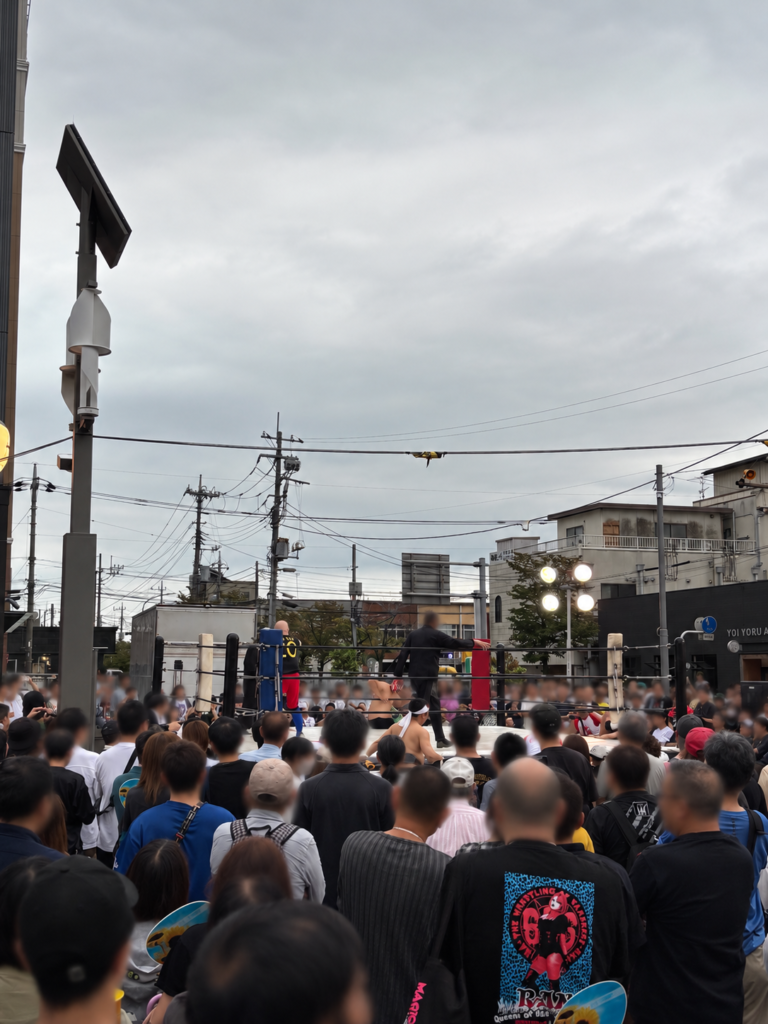 おおたまつり 南会場 プロレス